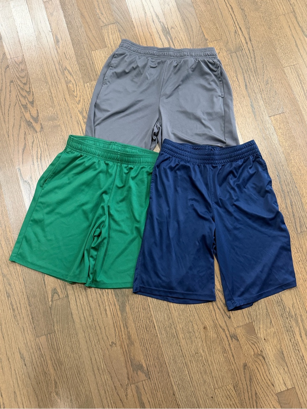Lots of 3 Shorts for Boys Size 16 elastic waist bottoms with drawstring